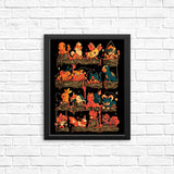 Fire Shelf - Posters & Prints