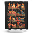 Fire Shelf - Shower Curtain
