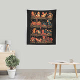 Fire Shelf - Wall Tapestry