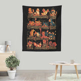 Fire Shelf - Wall Tapestry