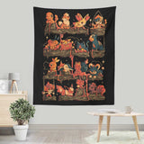 Fire Shelf - Wall Tapestry