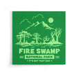 Fire Swamp National Park - Canvas Print
