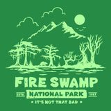 Fire Swamp National Park - Fleece Blanket