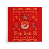 Fire Trainer Sweater - Canvas Print