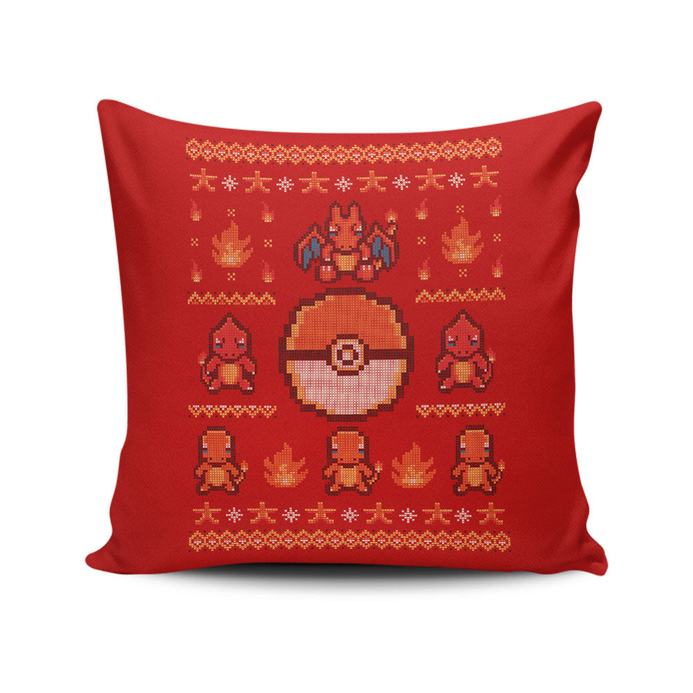 Fire Trainer Sweater - Throw Pillow