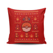 Fire Trainer Sweater - Throw Pillow