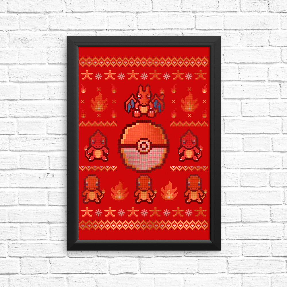 Fire Trainer Sweater - Posters & Prints