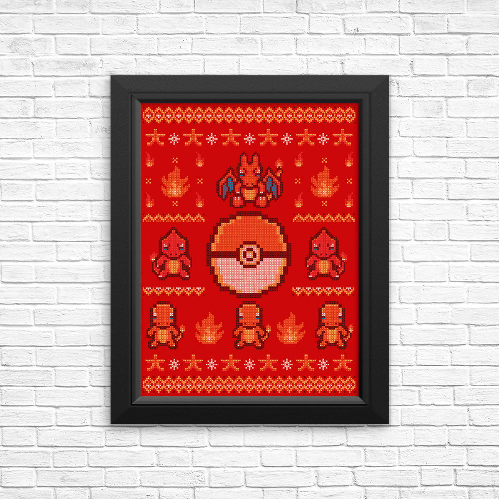 Fire Trainer Sweater - Posters & Prints