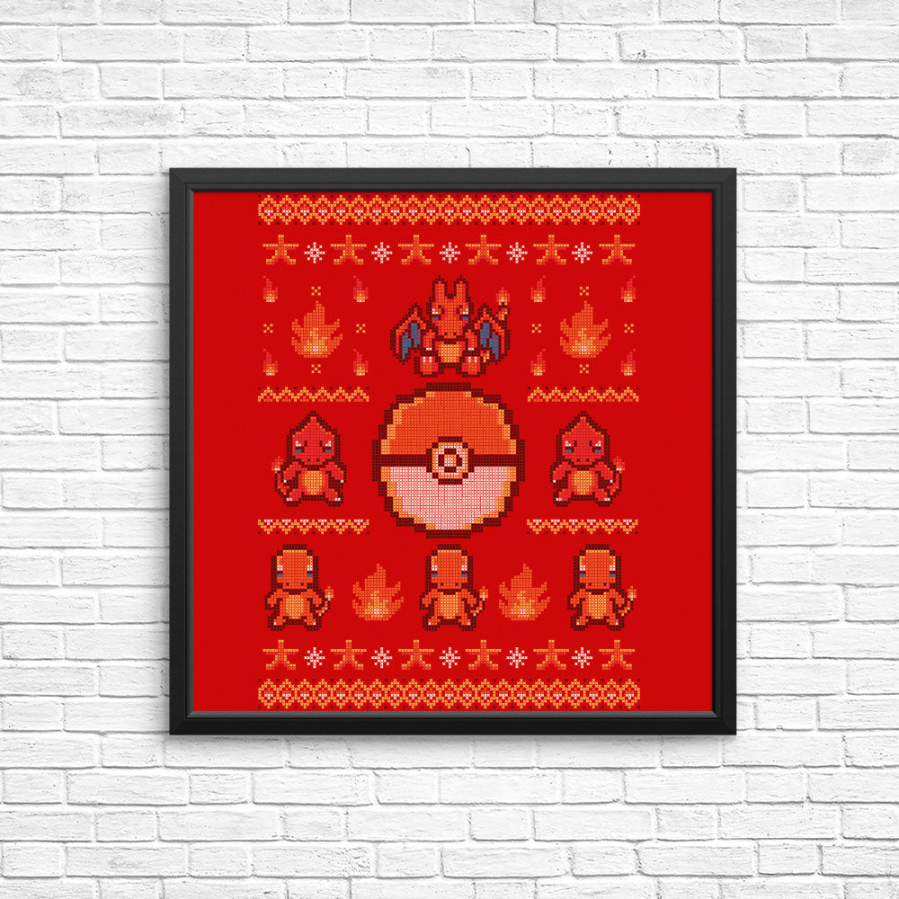 Fire Trainer Sweater - Posters & Prints