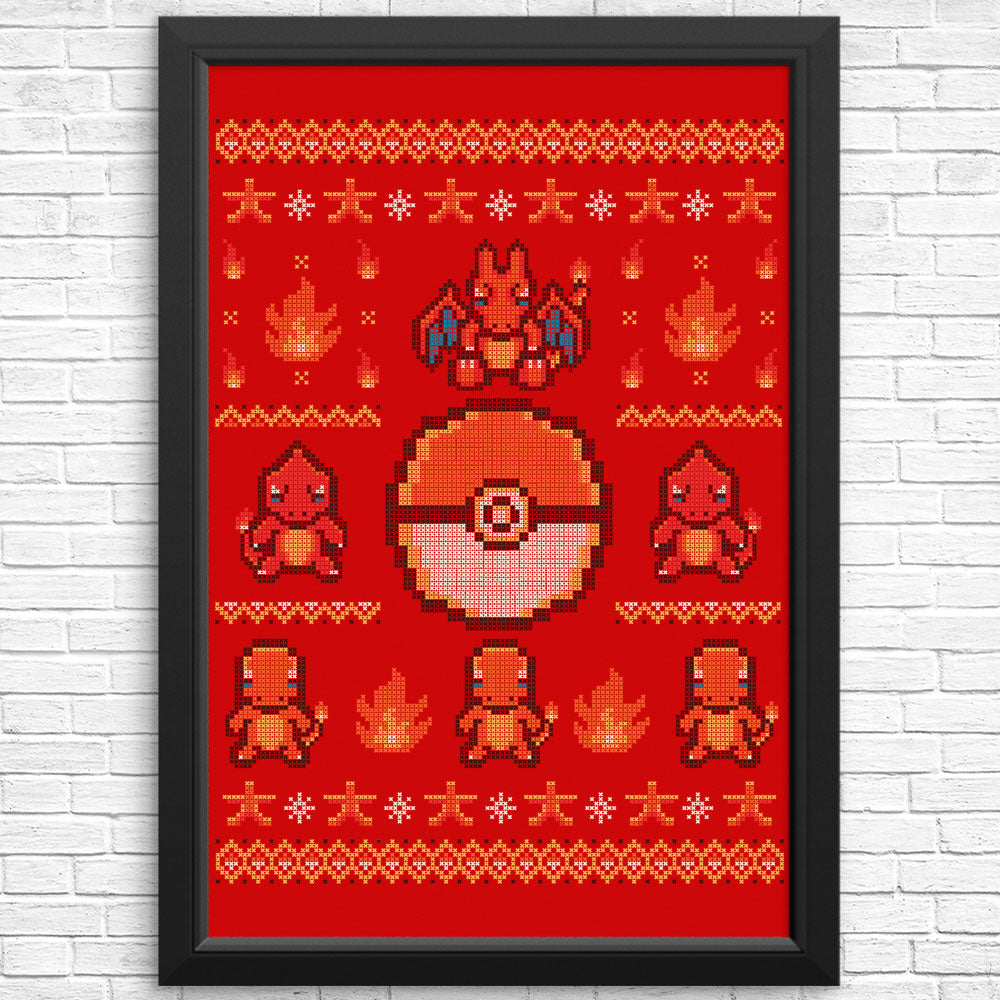 Fire Trainer Sweater - Posters & Prints