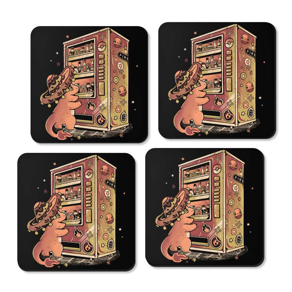 Fire Vending Machine - Coasters