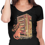 Fire Vending Machine - Women's V-Neck