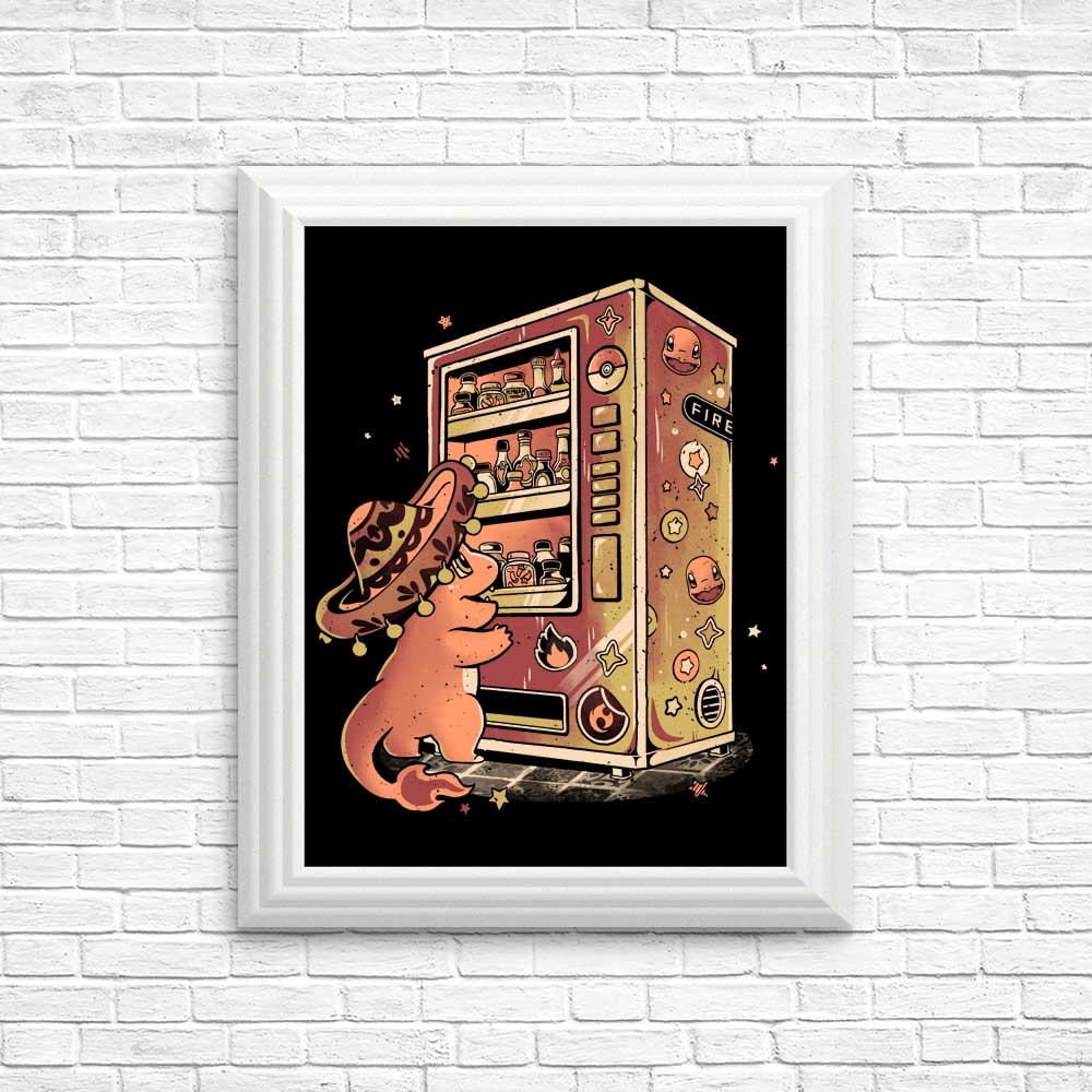 Fire Vending Machine - Posters & Prints