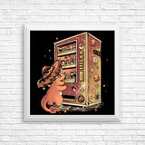 Fire Vending Machine - Posters & Prints