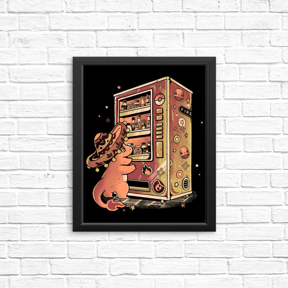Fire Vending Machine - Posters & Prints