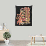Fire Vending Machine - Wall Tapestry