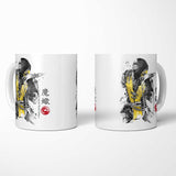 Fire Warrior Sumi-e - Mug
