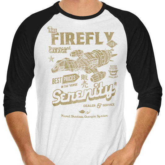 Firefly Garage - 3/4 Sleeve Raglan T-Shirt