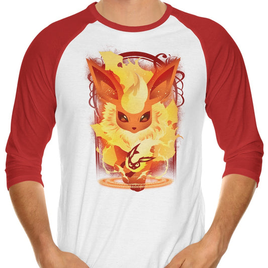 Firesong - 3/4 Sleeve Raglan T-Shirt