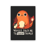 Firestarter - Canvas Print