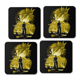 First Class Silhouette - Coasters