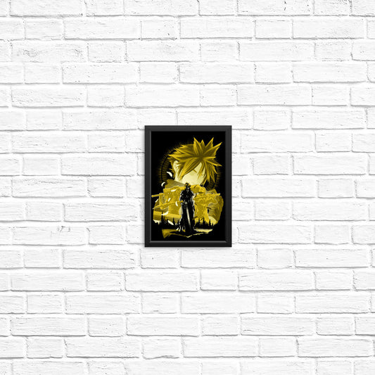 First Class Silhouette - Posters & Prints