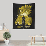 First Class Silhouette - Wall Tapestry