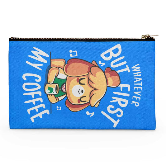 First My Coffee - Accessory Pouch