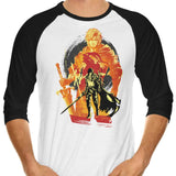First Shield of Rosaria - 3/4 Sleeve Raglan T-Shirt