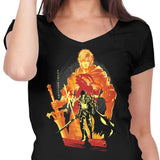 First Shield of Rosaria - Women's V-Neck