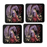 Flame of the Realm - Coasters