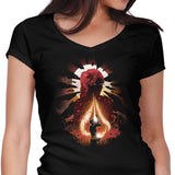 Flamebound - Women's V-Neck