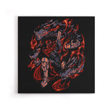 Flames of Cerberus - Canvas Print