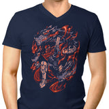 Flames of Cerberus - Men's V-Neck