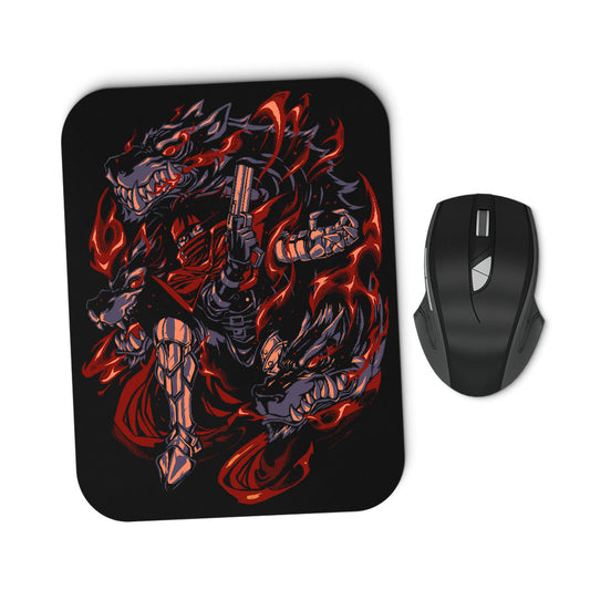 Flames of Cerberus - Mousepad