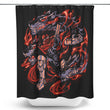 Flames of Cerberus - Shower Curtain