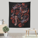 Flames of Cerberus - Wall Tapestry