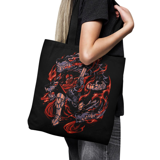 Flames of Cerberus - Tote Bag