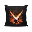 Flames of Victory - Throw Pillow