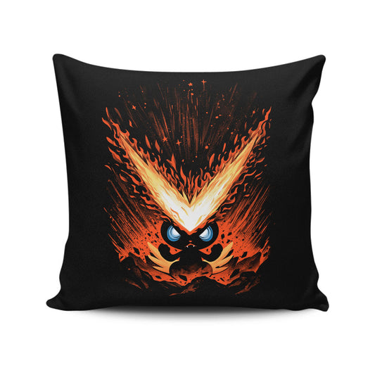 Flames of Victory - Throw Pillow
