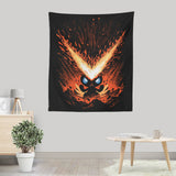 Flames of Victory - Wall Tapestry