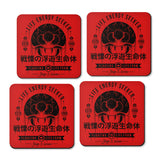 Floating Life Form - Coasters