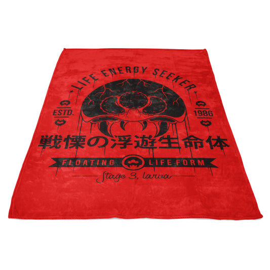 Floating Life Form - Fleece Blanket