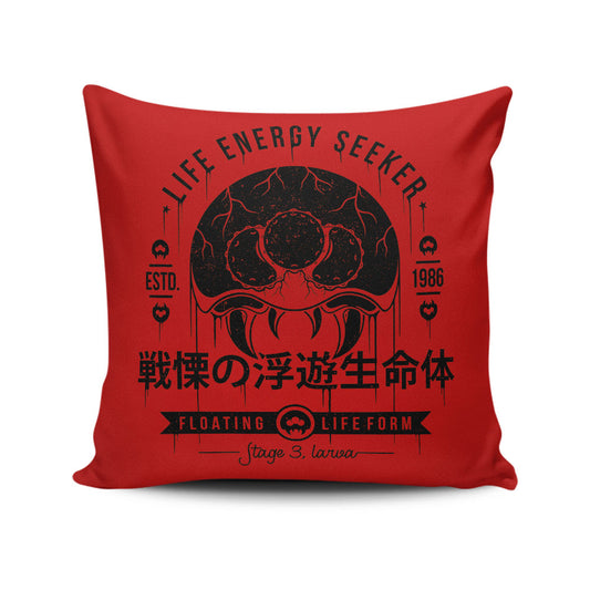 Floating Life Form - Throw Pillow