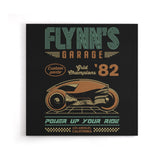 Flynn's Garage - Canvas Print