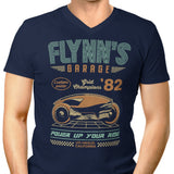 Flynn's Garage - Men's V-Neck