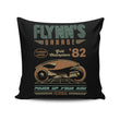 Flynn's Garage - Throw Pillow
