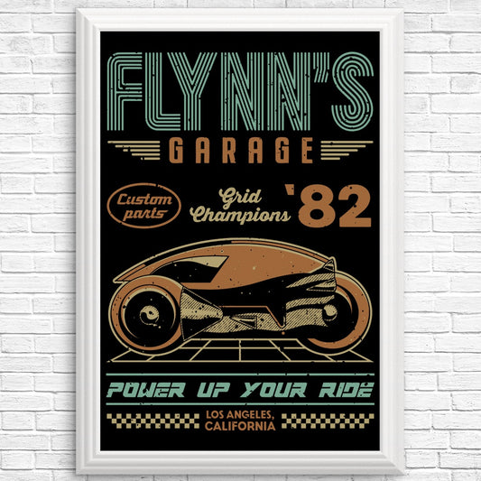 Flynn's Garage - Posters & Prints