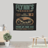 Flynn's Garage - Wall Tapestry