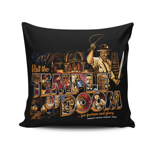 For Fortune and Glory - Throw Pillow